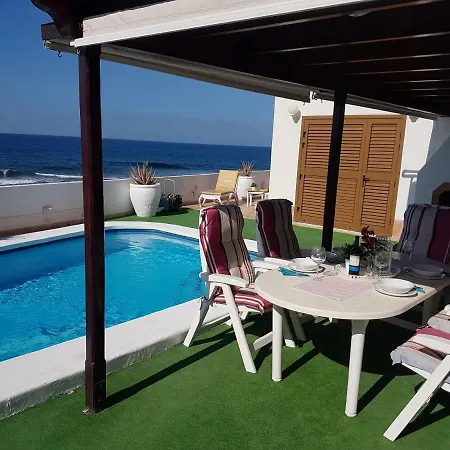 Beachfront Romantica With Private Pool, Jacuzzi, Large Terrace, Bbq, Wifi, Parking Villa Costa Adeje (Tenerife)